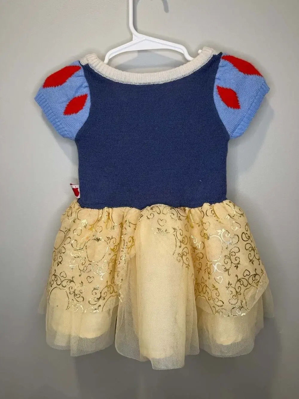 Disney Princess Snow White Cosplay Dress Size 12M